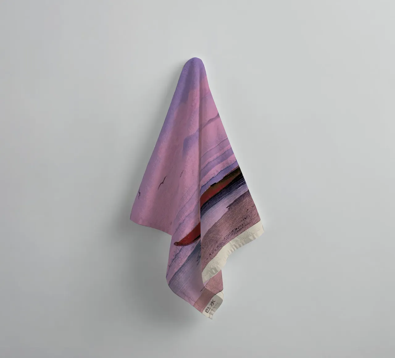 Hasui Kawase 3 towel by Vintage by JUNIQE
