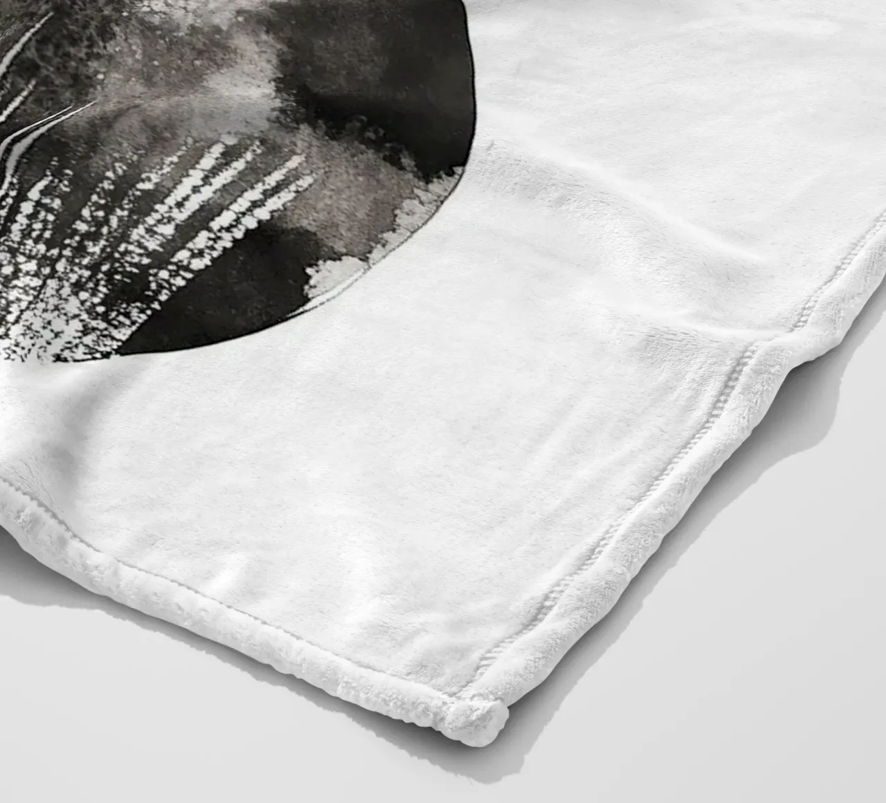 Abstraction no 16 fleece blanket by Justyna Jaszke JBJart