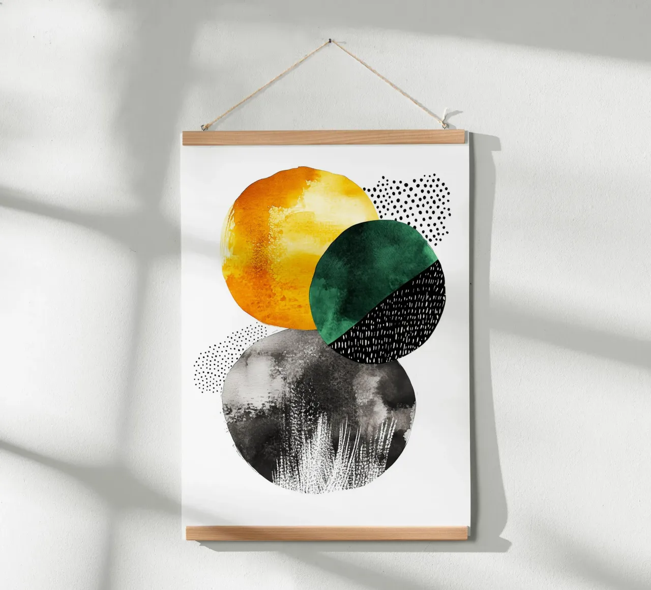 Astrazione n. 16 carta hahnemühle da Justyna Jaszke JBJart