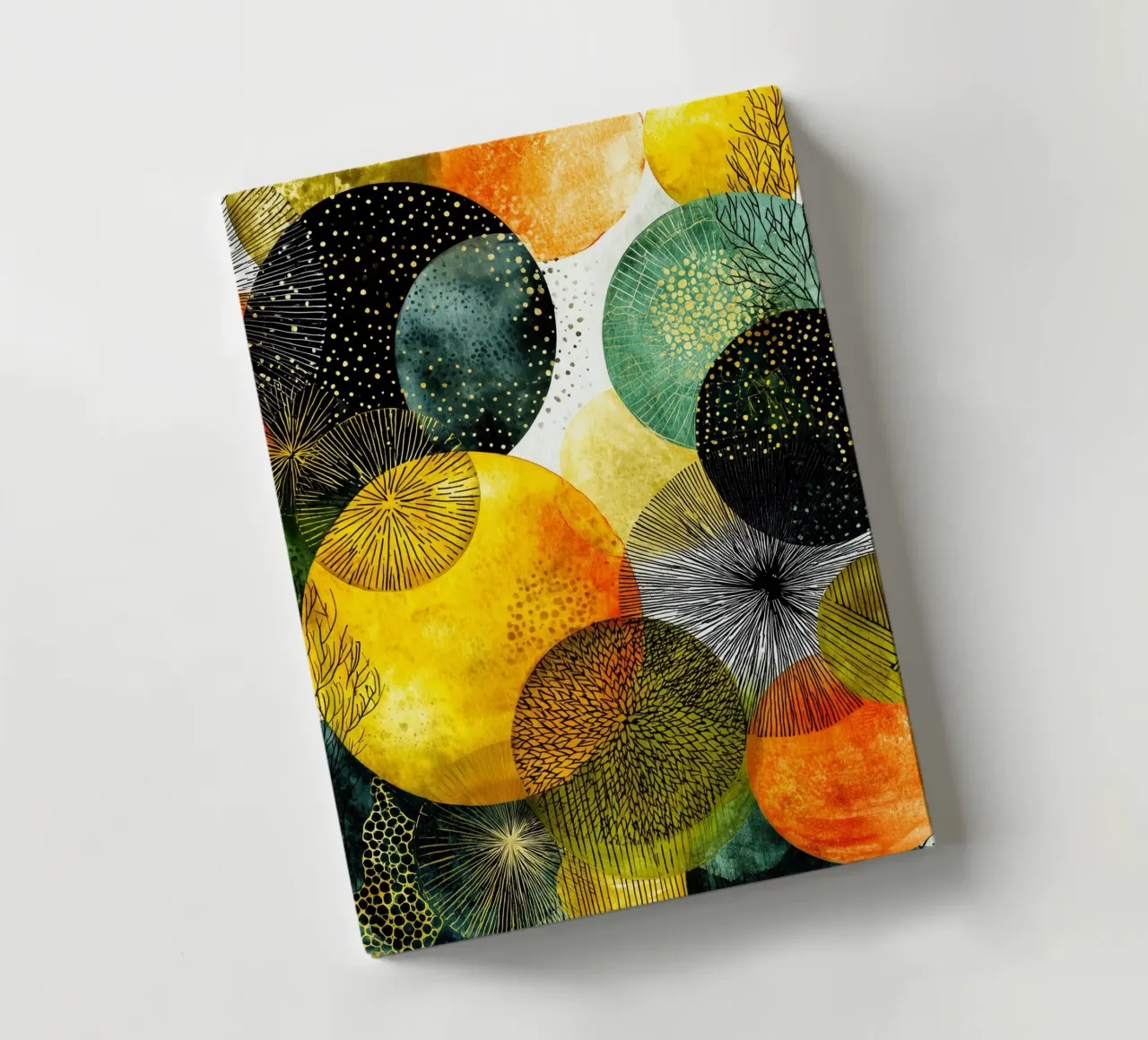 Abstraction no 19 notebook by Justyna Jaszke JBJart