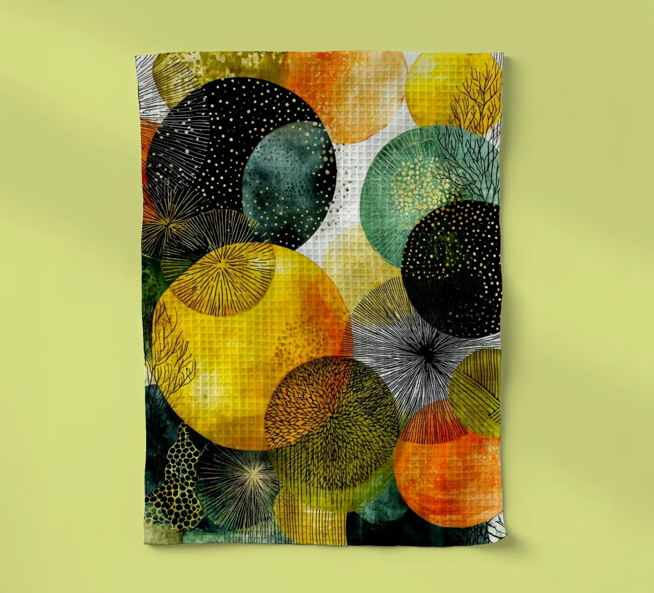 Abstraction no 19 torchon de Justyna Jaszke JBJart