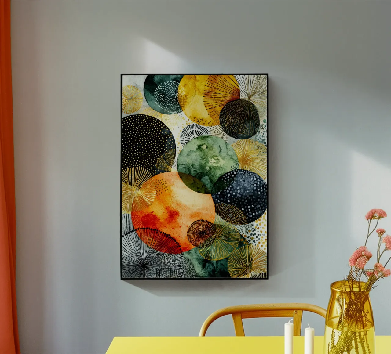 Abstraktion Nr. 21 Acryl-Glas von Justyna Jaszke JBJart