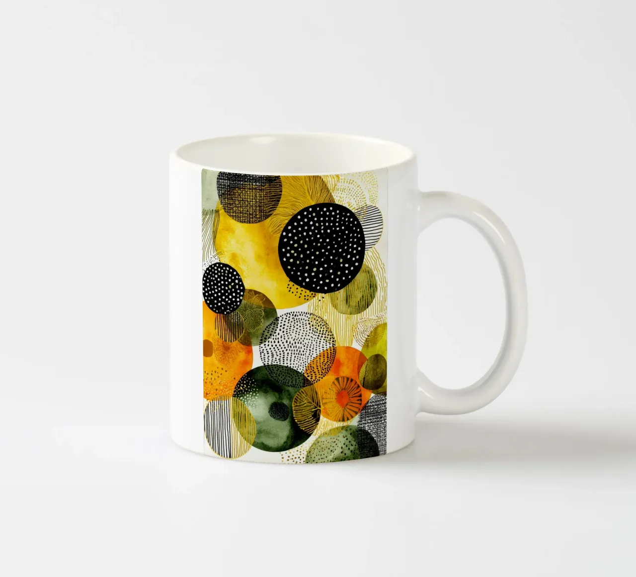 Astrazione n. 22 tazza in ceramica da Justyna Jaszke JBJart