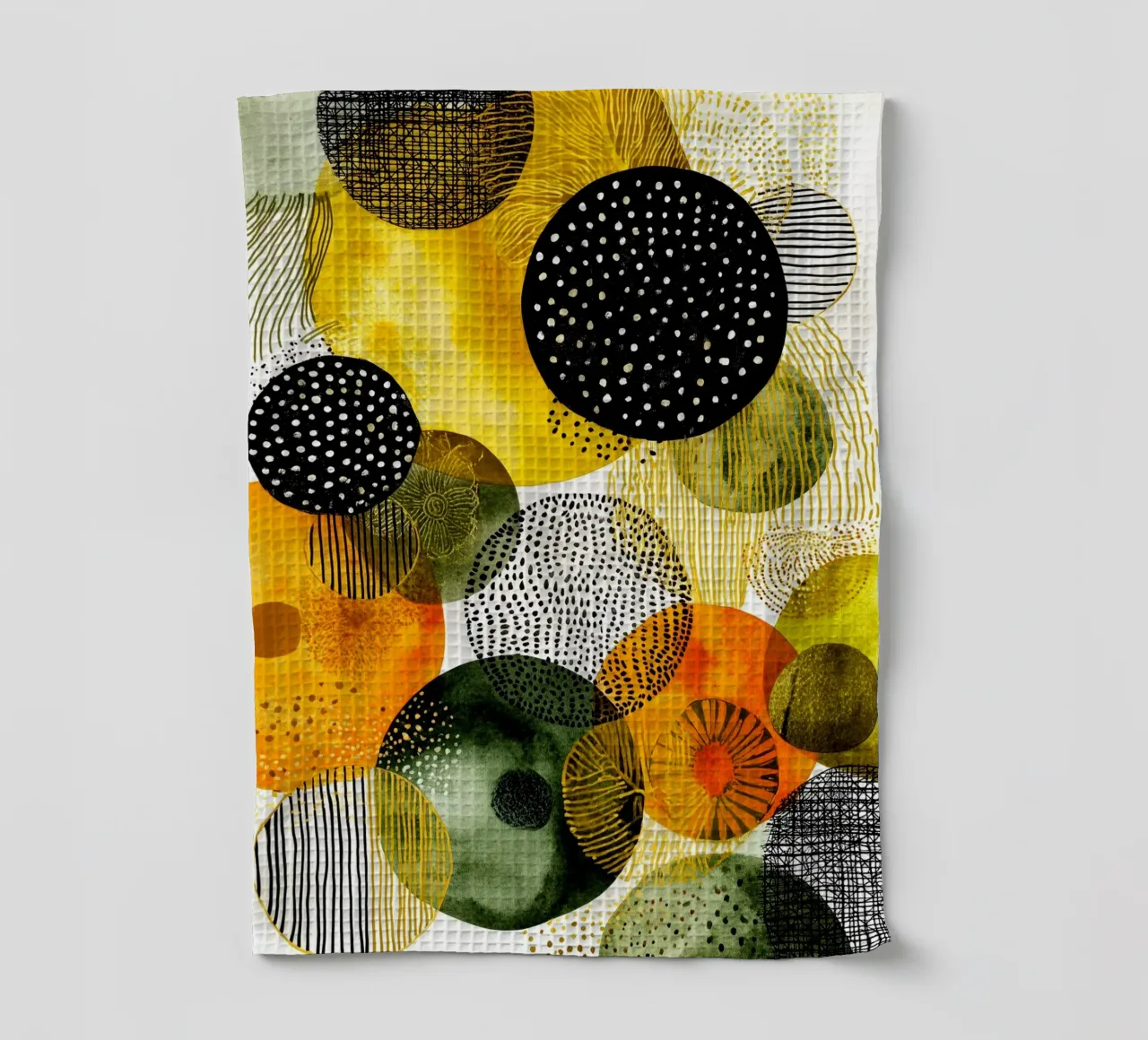 Abstraction no 22 torchon de Justyna Jaszke JBJart