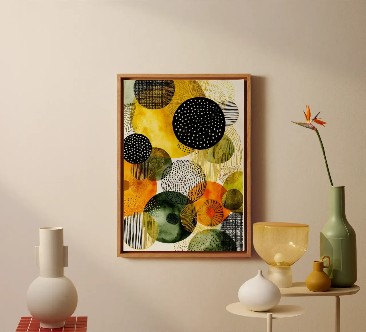 Abstraction no 22 canvas by Justyna Jaszke JBJart