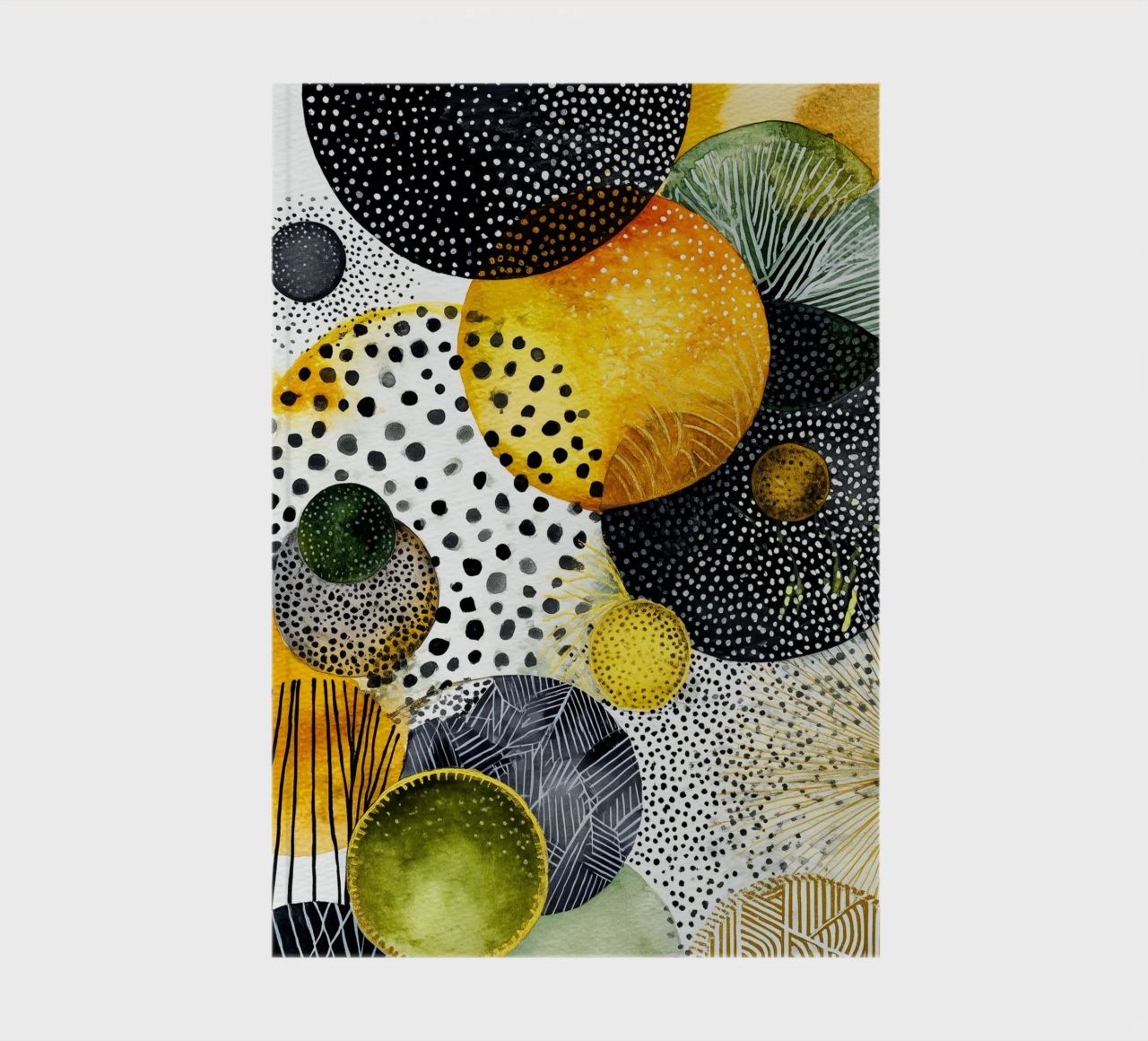 Abstraction no 23 notebook by Justyna Jaszke JBJart