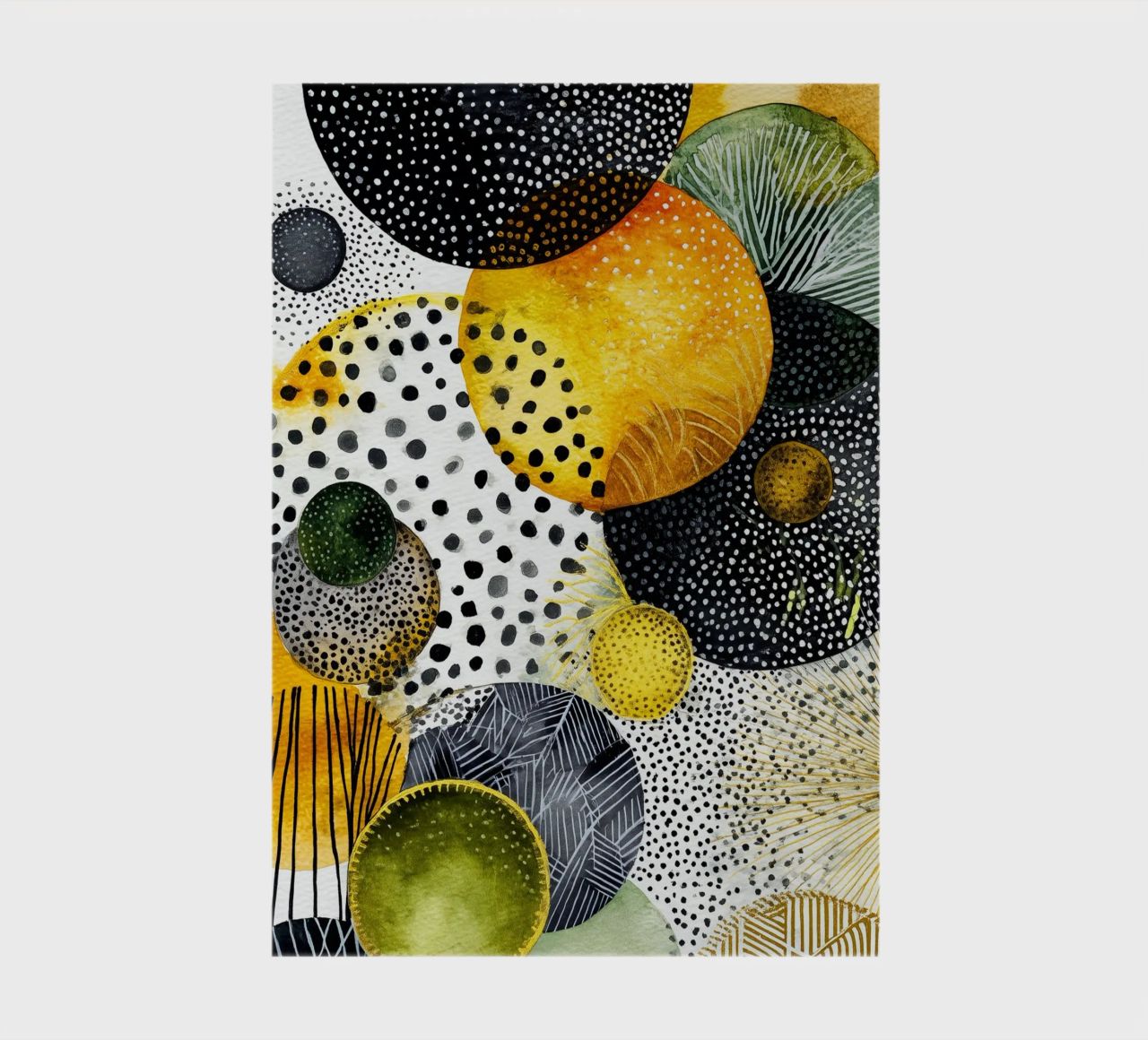 Abstraction no 23 notebook by Justyna Jaszke JBJart