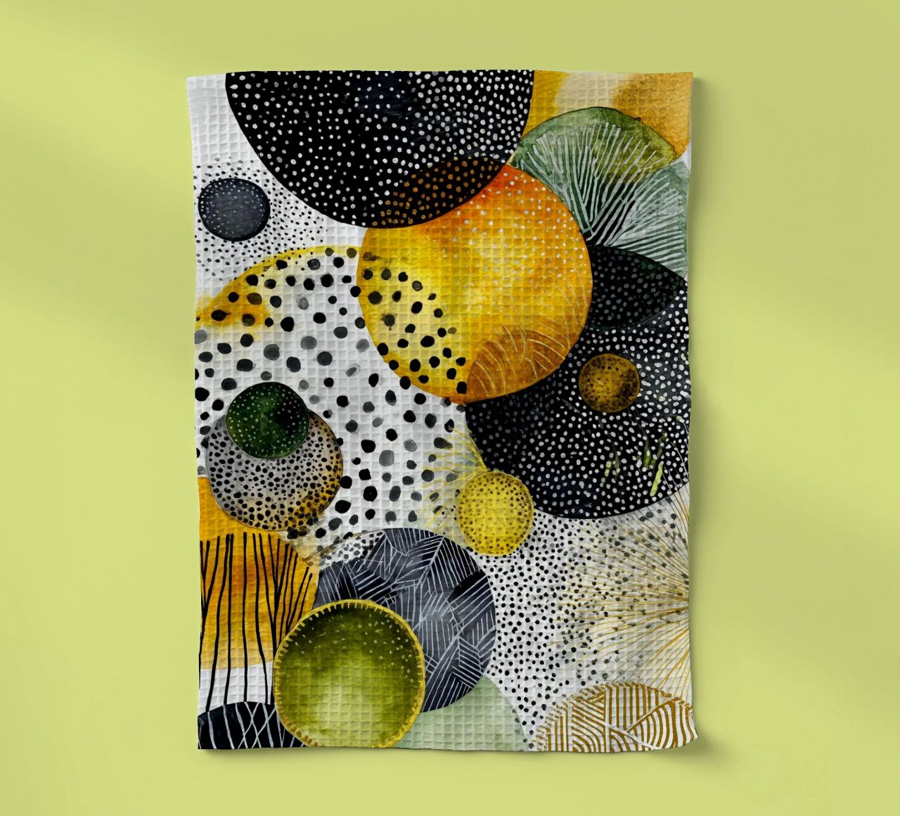 Abstraction no 23 torchon de Justyna Jaszke JBJart