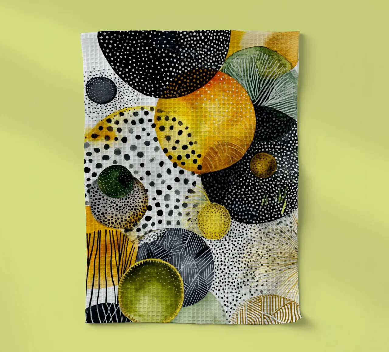 Abstraction no 23 torchon de Justyna Jaszke JBJart