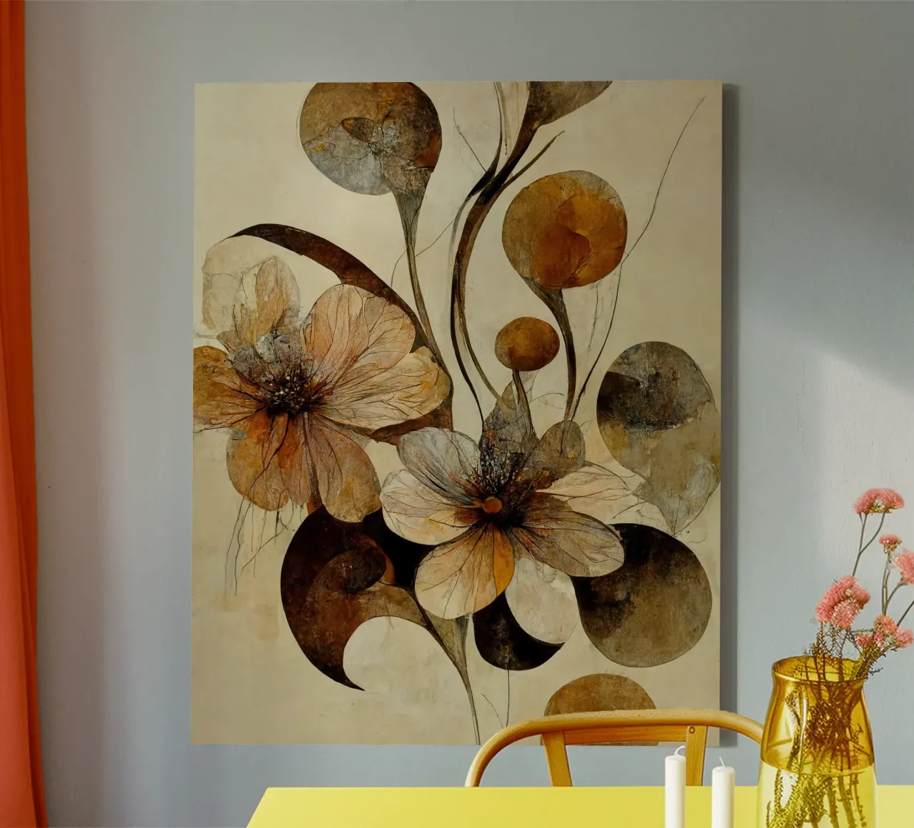 Wall-art by Imagine canvas with Floater frame by Imagine