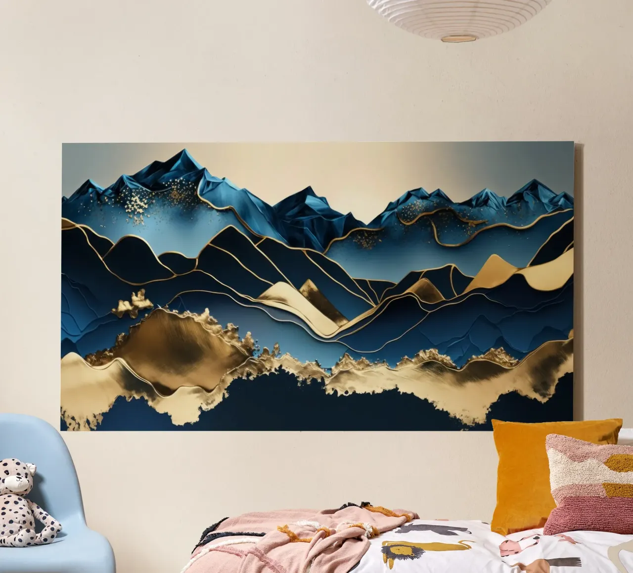 Wandkunst von Imagine Leinwand mit Schattenfugenrahmen von Imagine