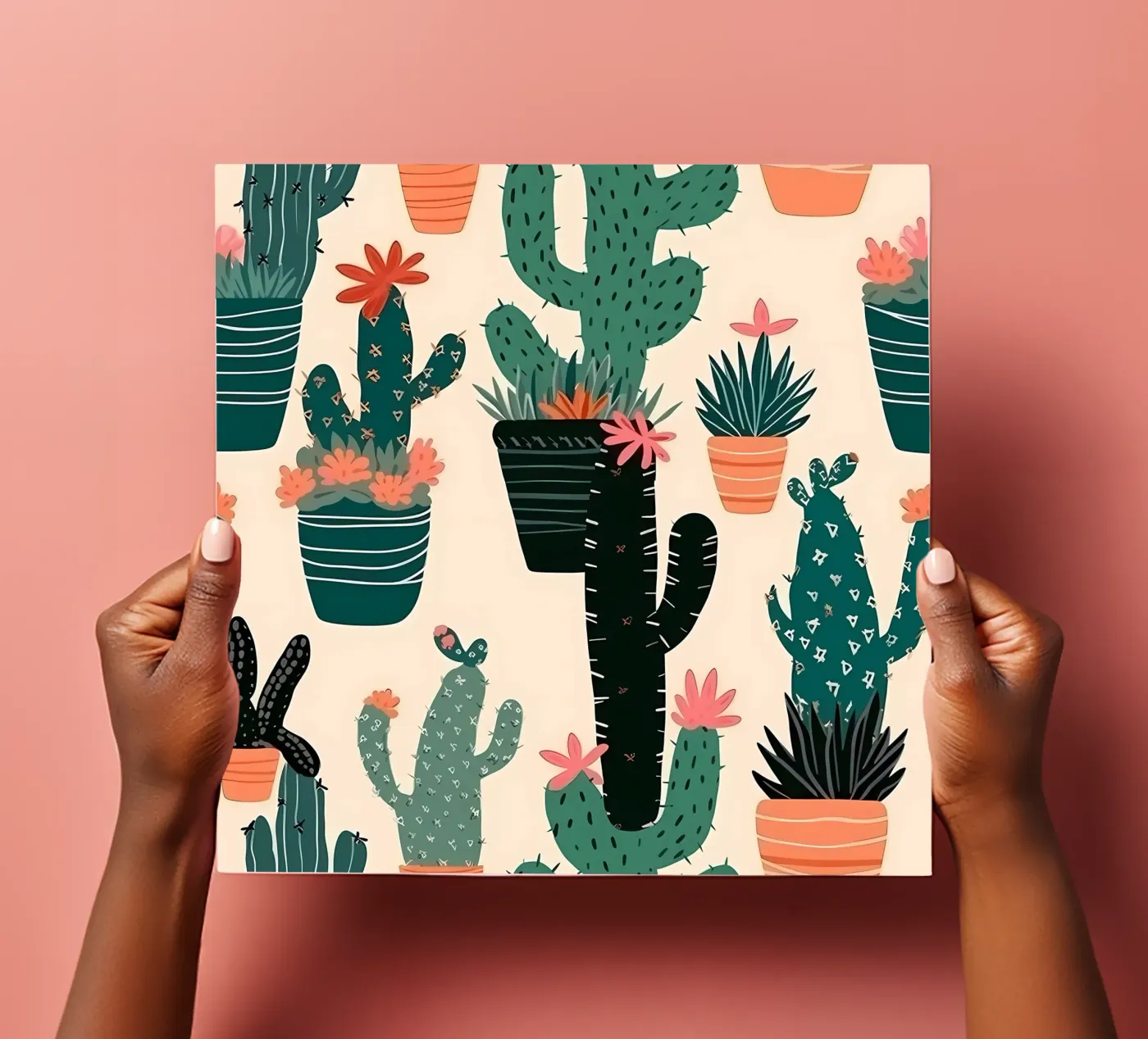 Cacti Zone sticker sheet by George Griefy