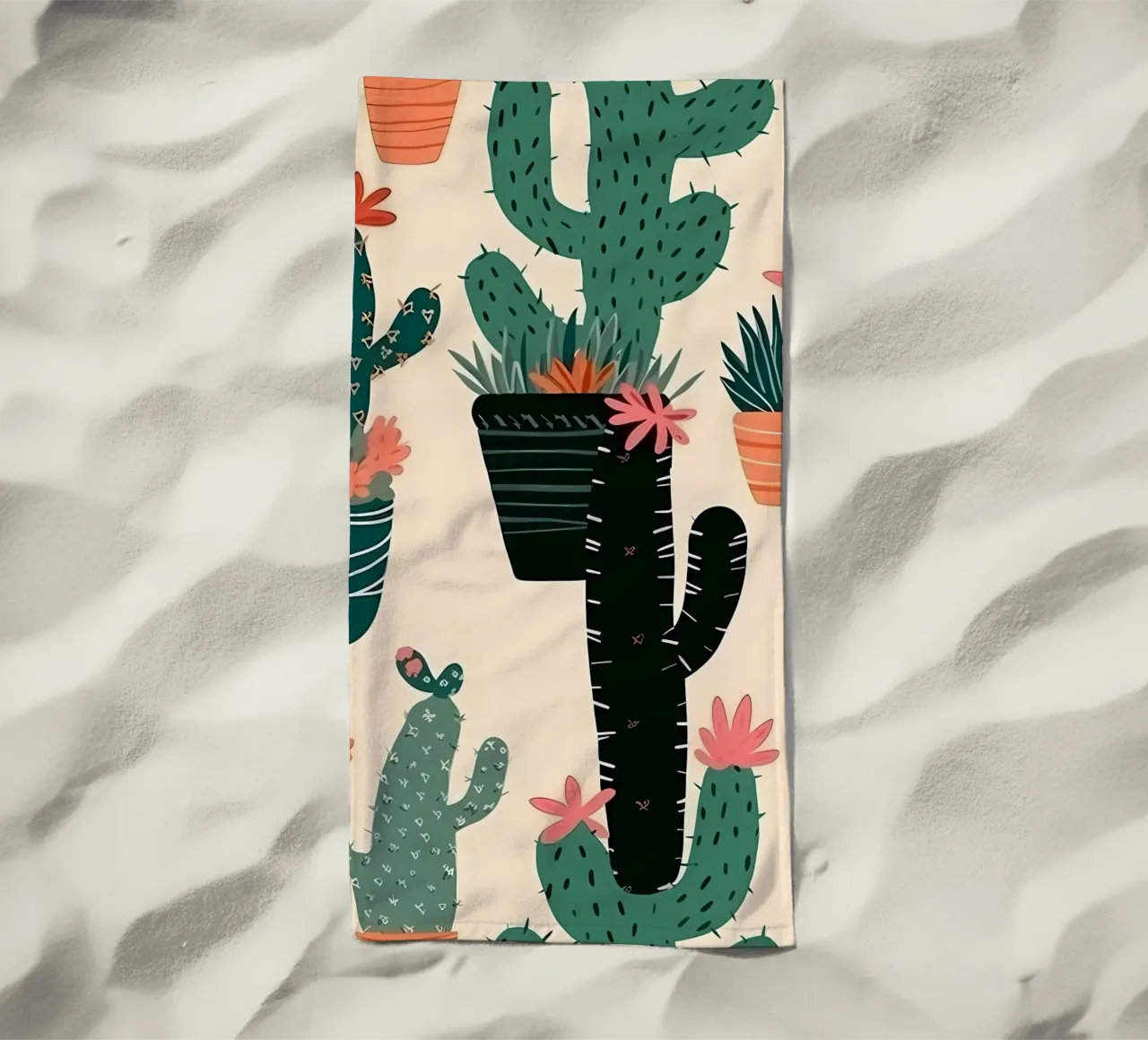 Cacti Zone telo mare da George Griefy