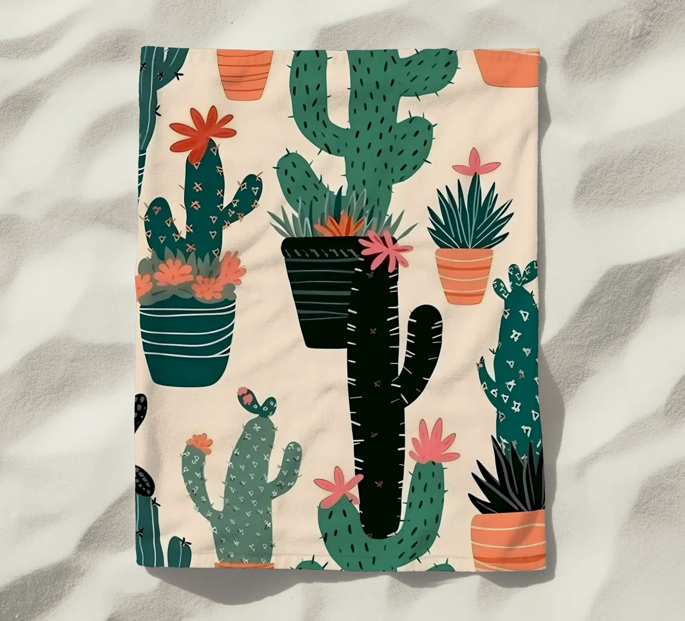 Cacti Zone telo mare da George Griefy