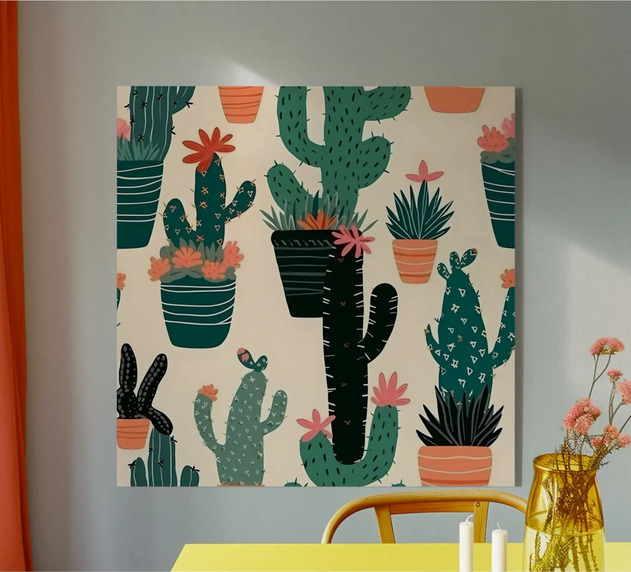 Cacti Zone plexiglass da George Griefy