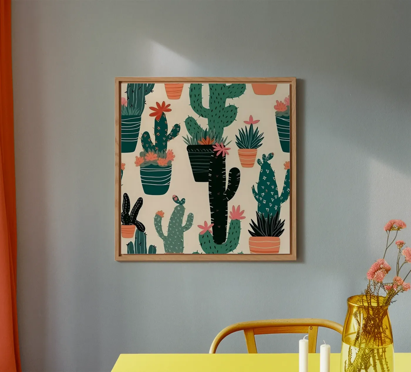Cacti Zone forex plate by George Griefy