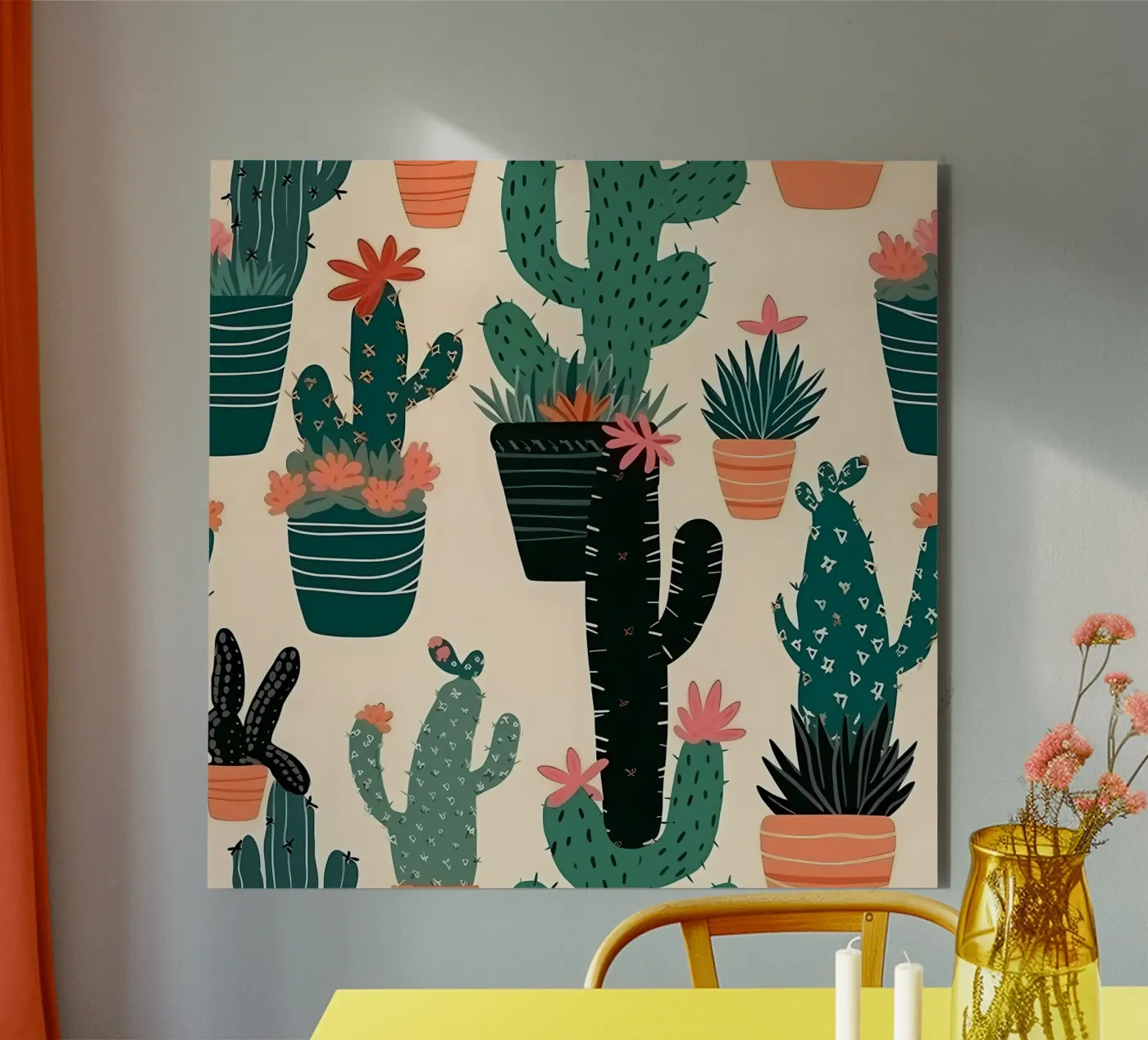 Cacti Zone forex plate by George Griefy
