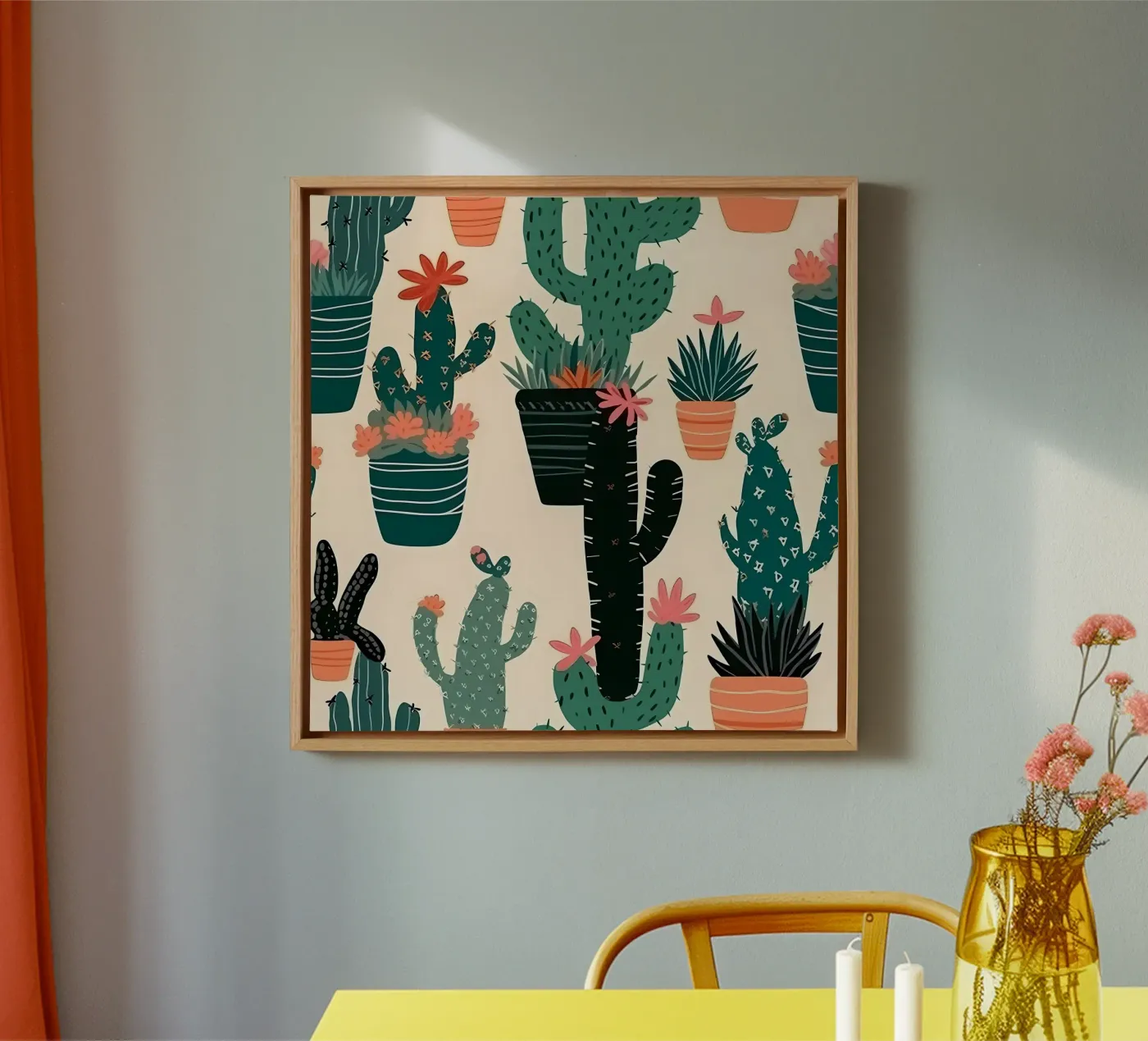 Cacti Zone tela da George Griefy