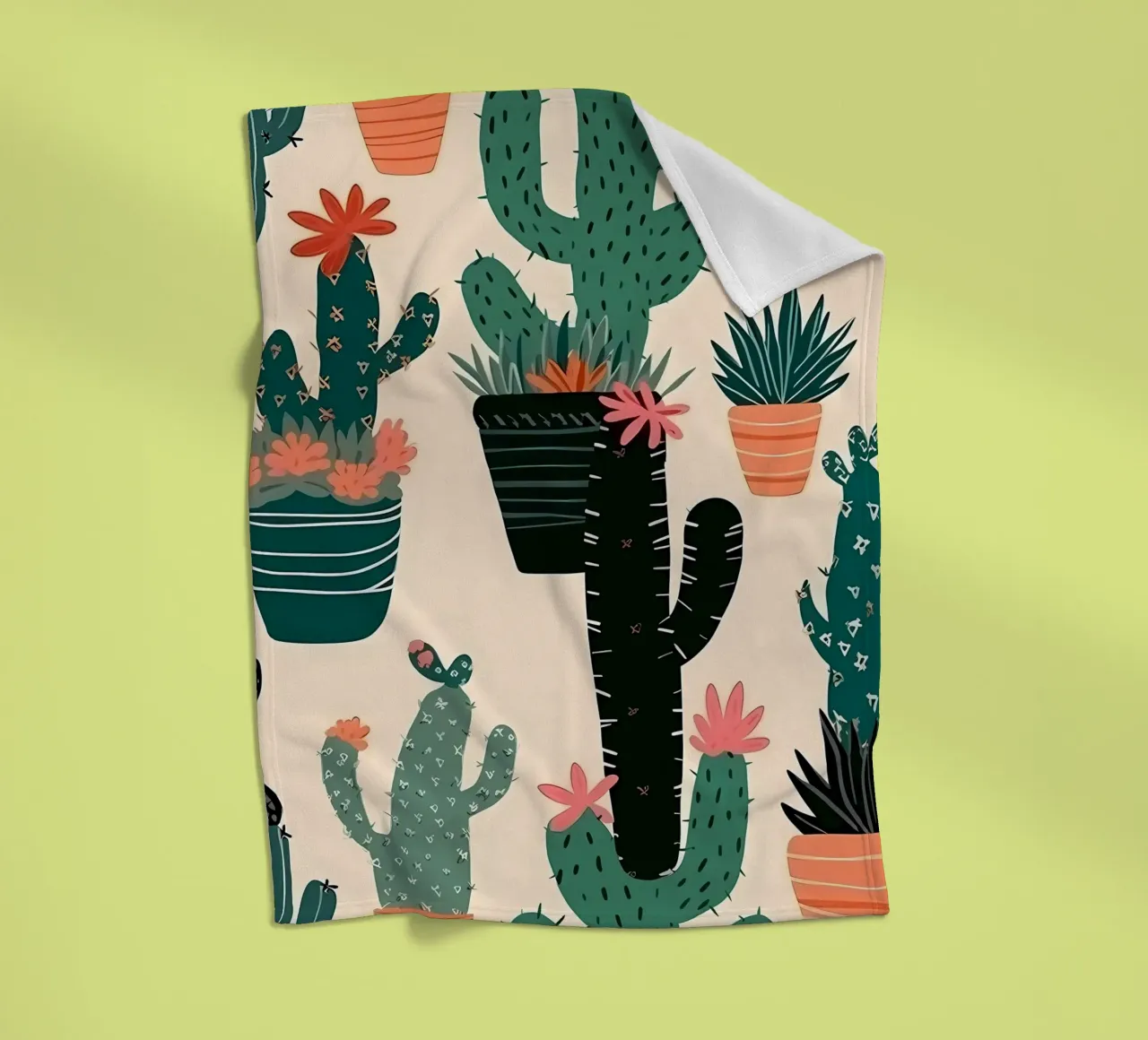 Cacti Zone coperta in pile da George Griefy