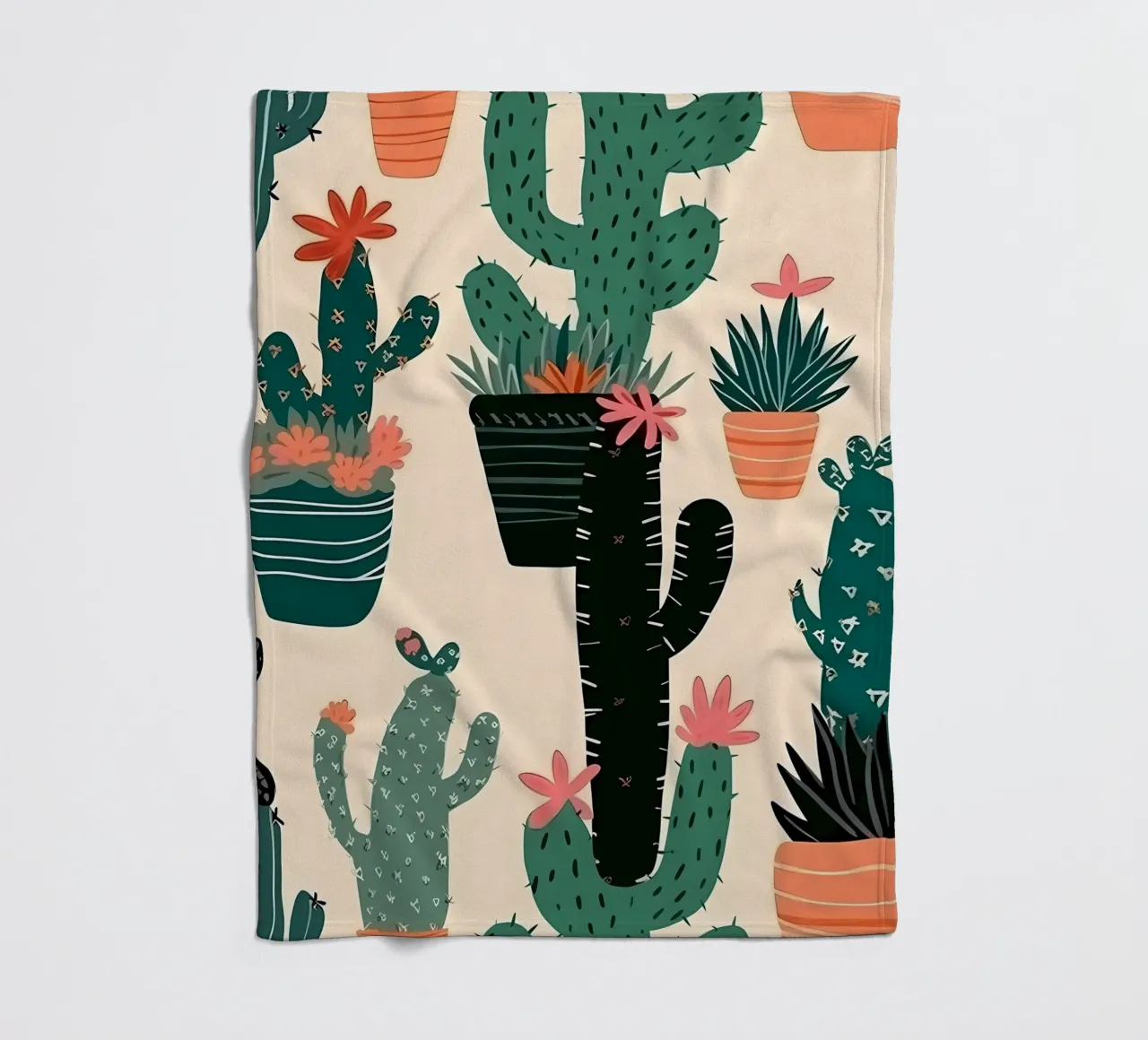 Cacti Zone coperta in pile da George Griefy