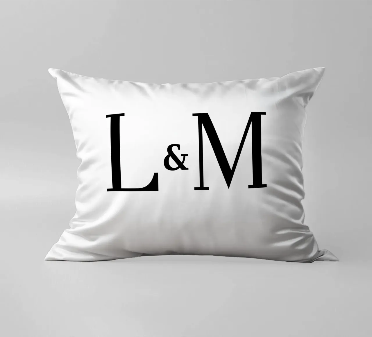 Lettera L & M design | Regalo personalizzato per le coppie cuscino da StrindesignStudio