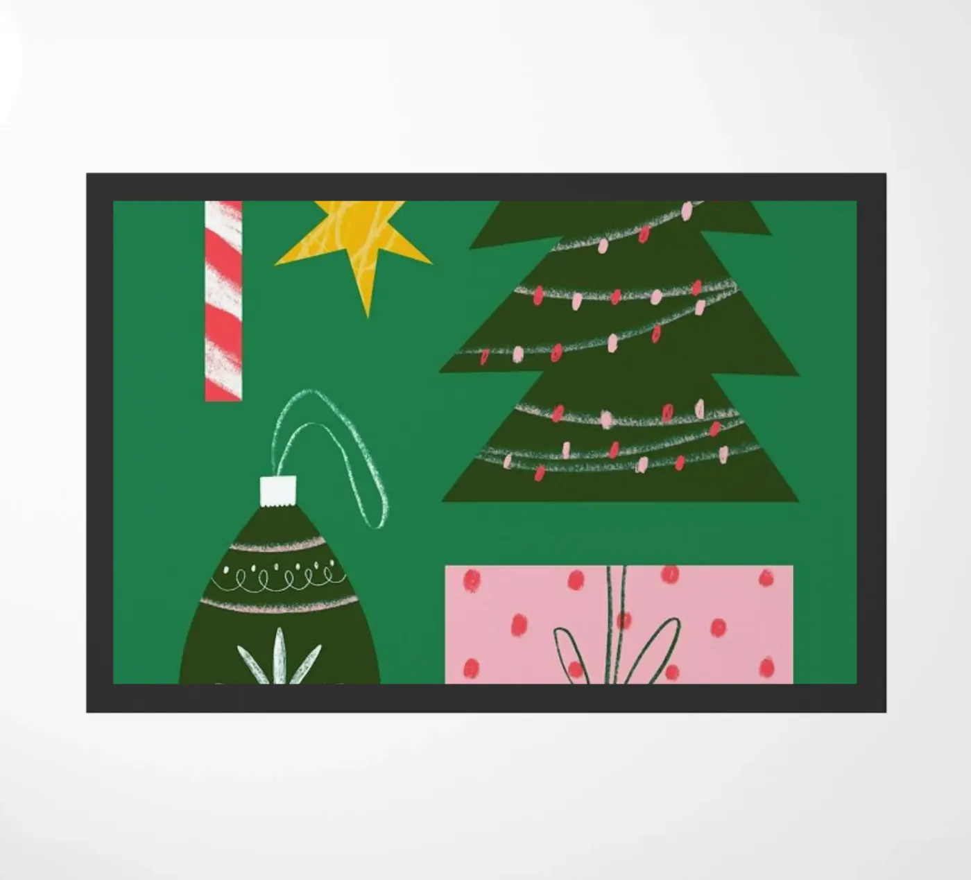 Christmas Essentials deurmat van Studio One