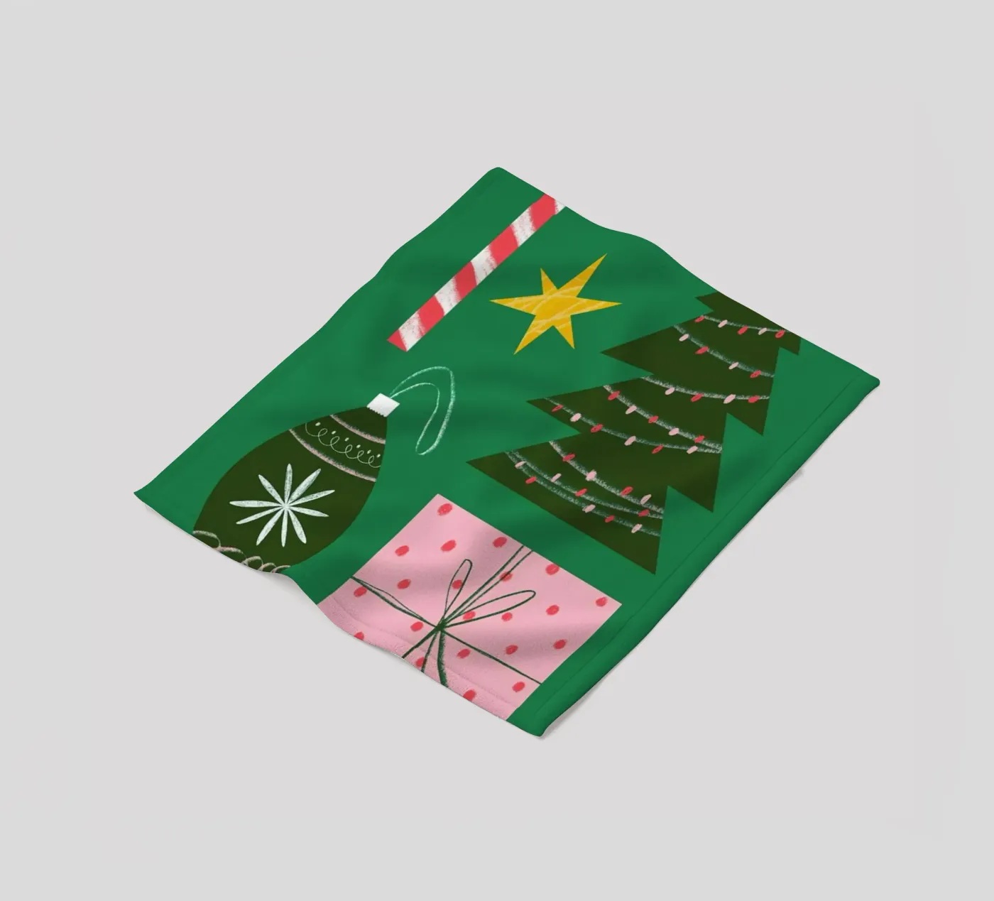 Christmas Essentials fleece blanket by Studio One