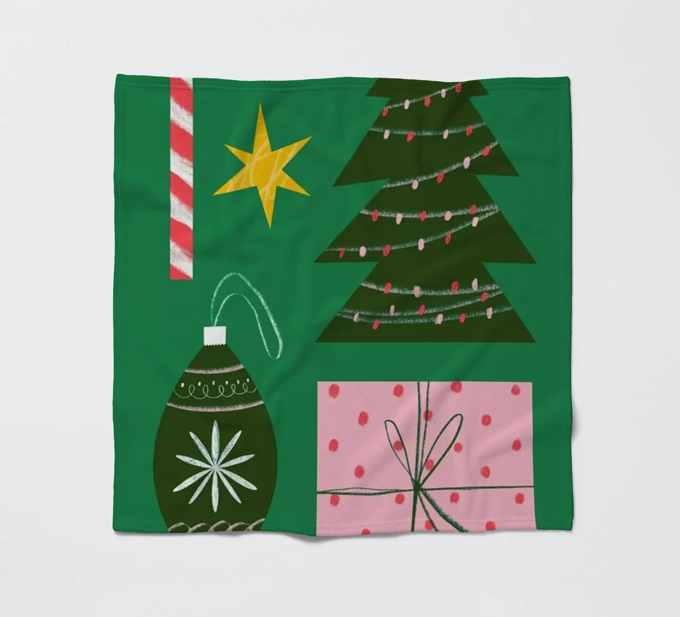 Christmas Essentials fleece blanket by Studio One