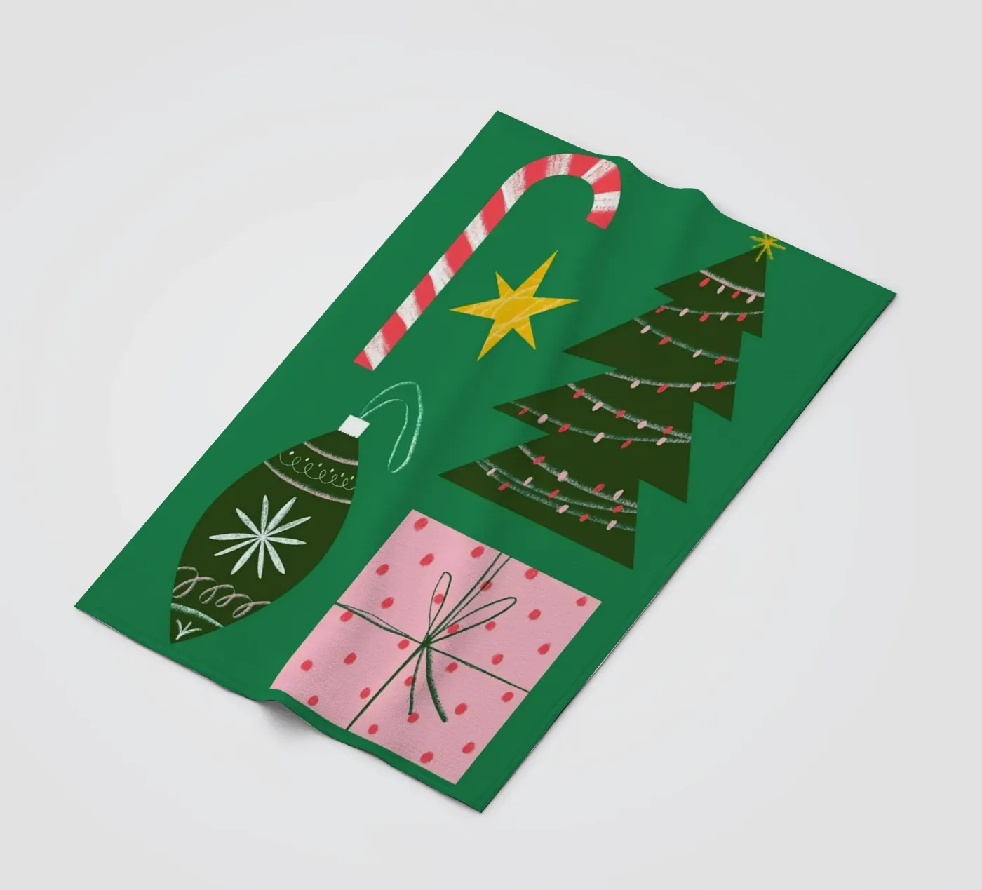 Christmas Essentials fleece blanket by Studio One
