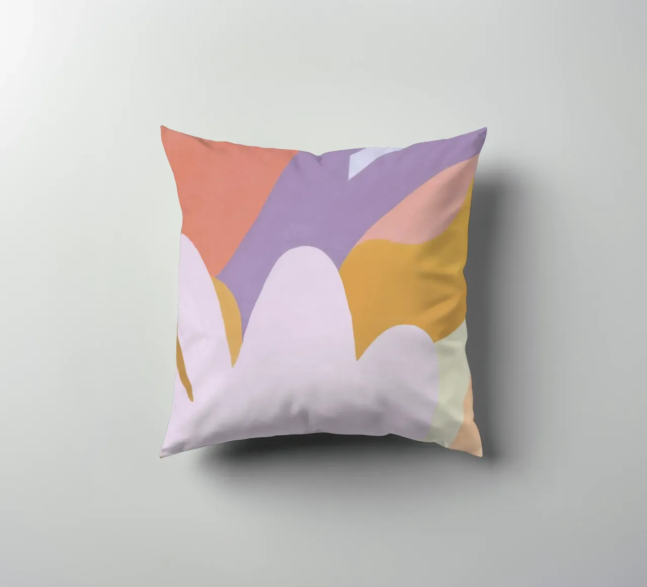 Delicate fields of fantasy decorative cushion by Carinaprint