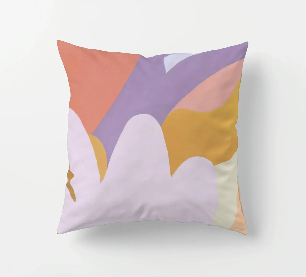 Delicate fields of fantasy decorative cushion by Carinaprint
