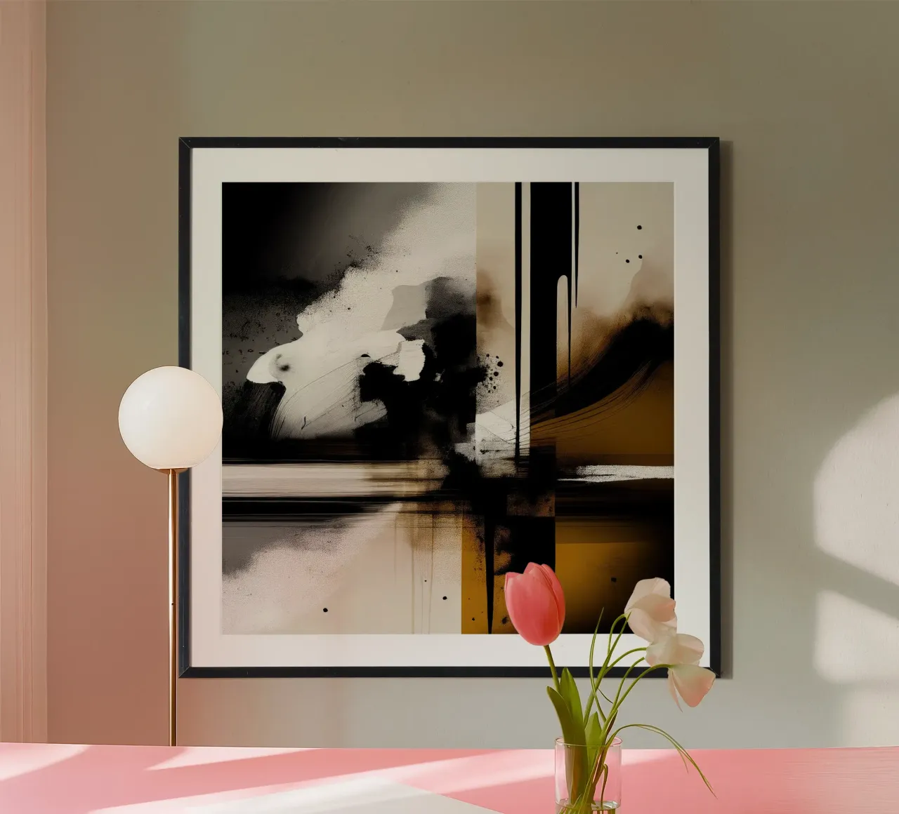 Arte da parete di Imagine poster con telaio in alluminio da Imagine