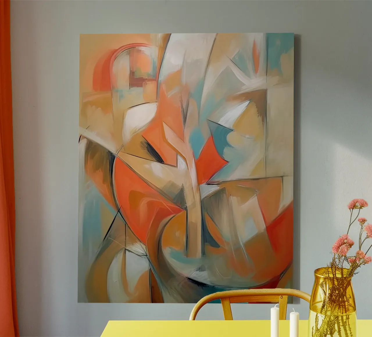 Wall-art by Imagine canvas with Floater frame by Imagine