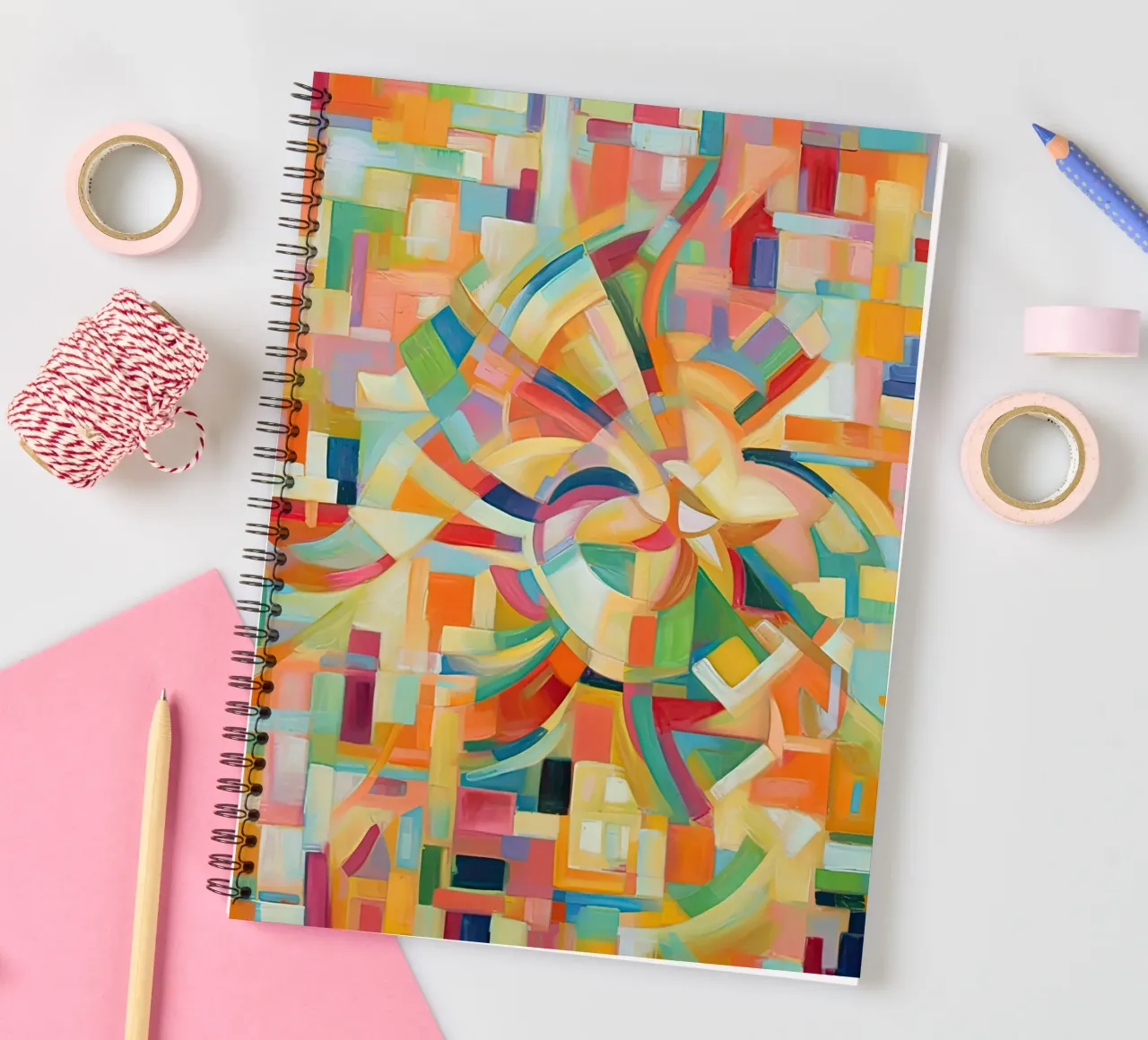 Wall-art by Imagine spiral notebook by Imagine