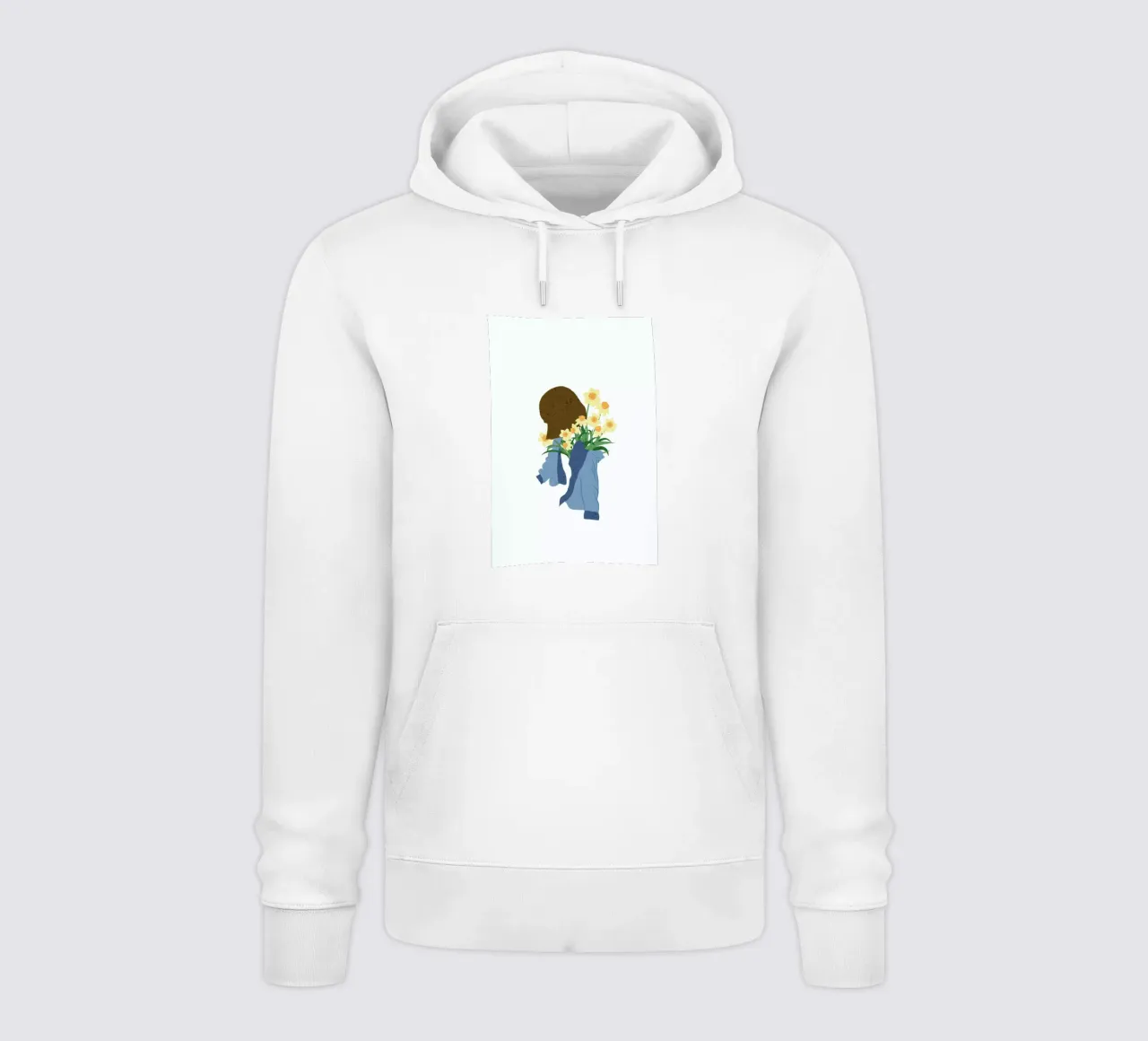 Daffodils felpa con cappuccio da Duong Tu Tran