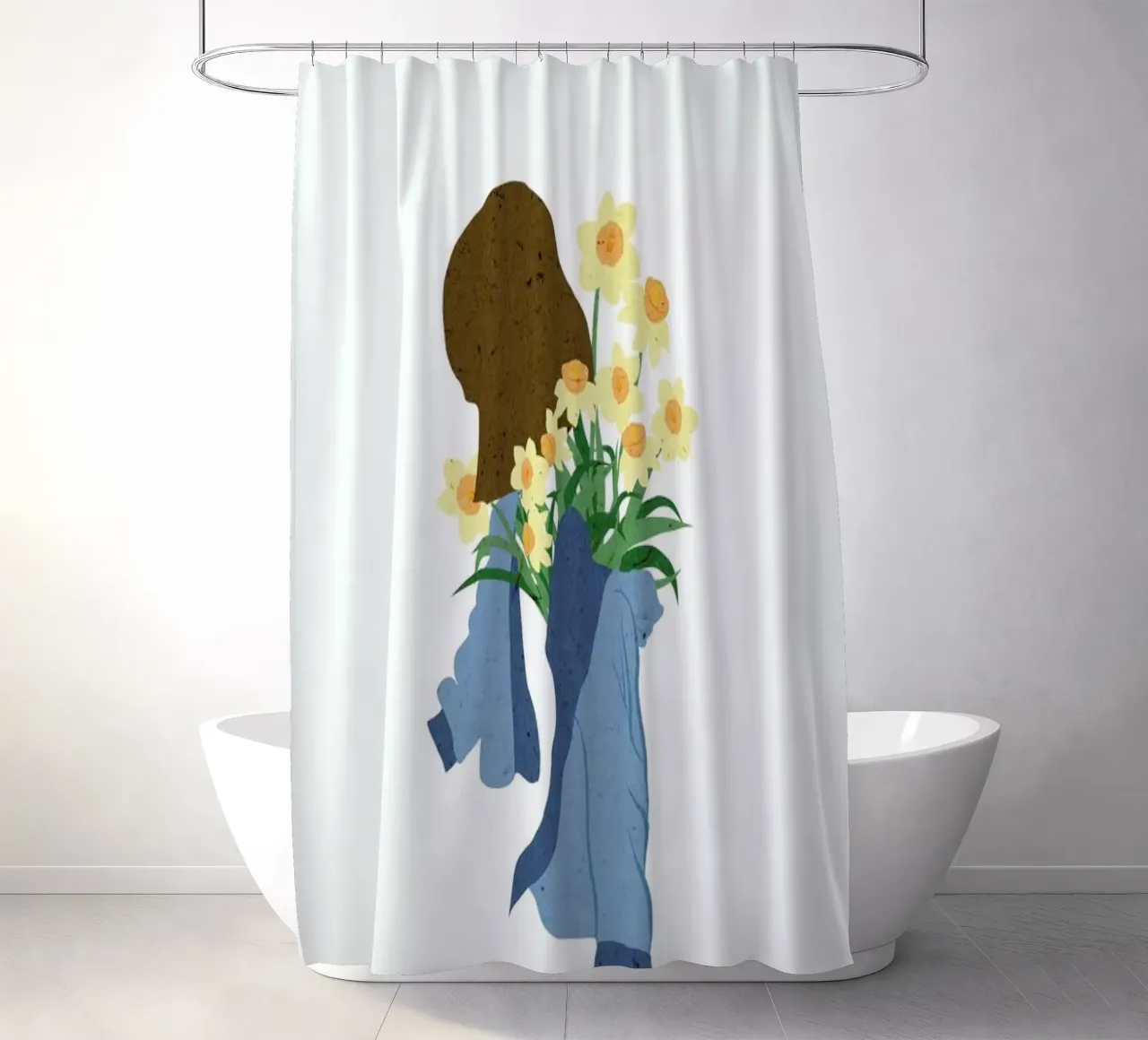 Daffodils tenda da doccia da Duong Tu Tran