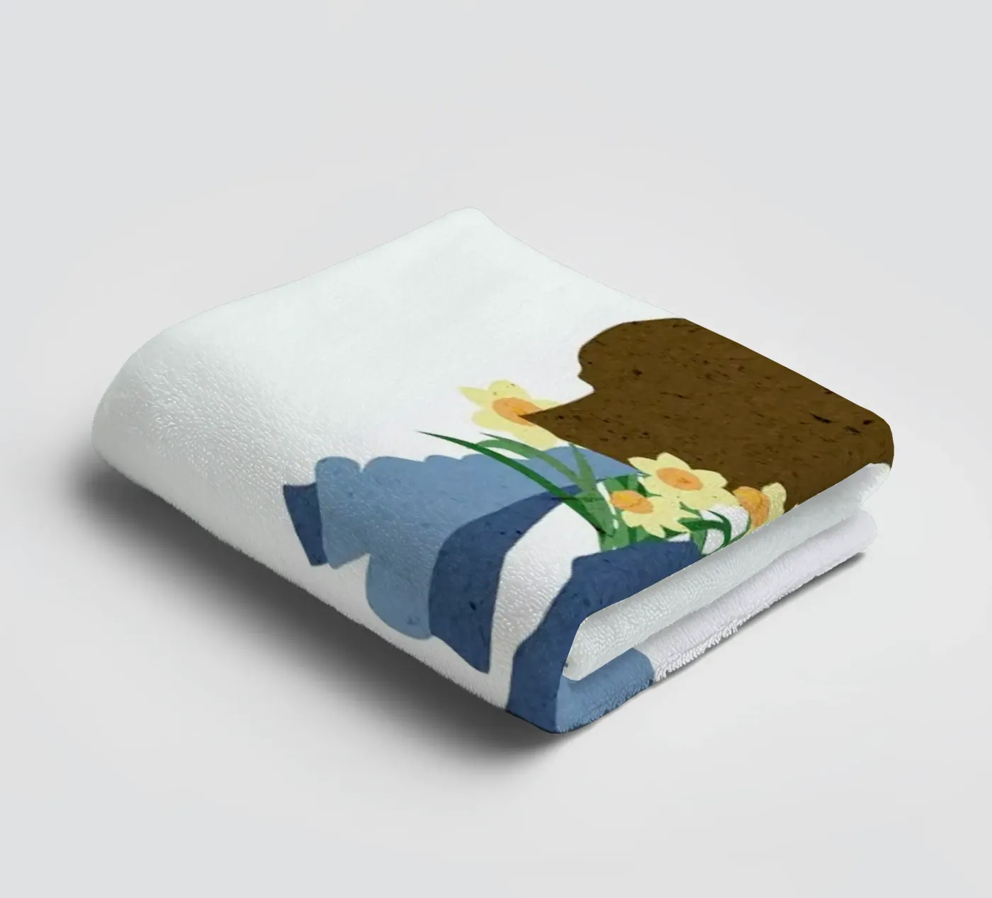 Daffodils badhanddoek van Duong Tu Tran