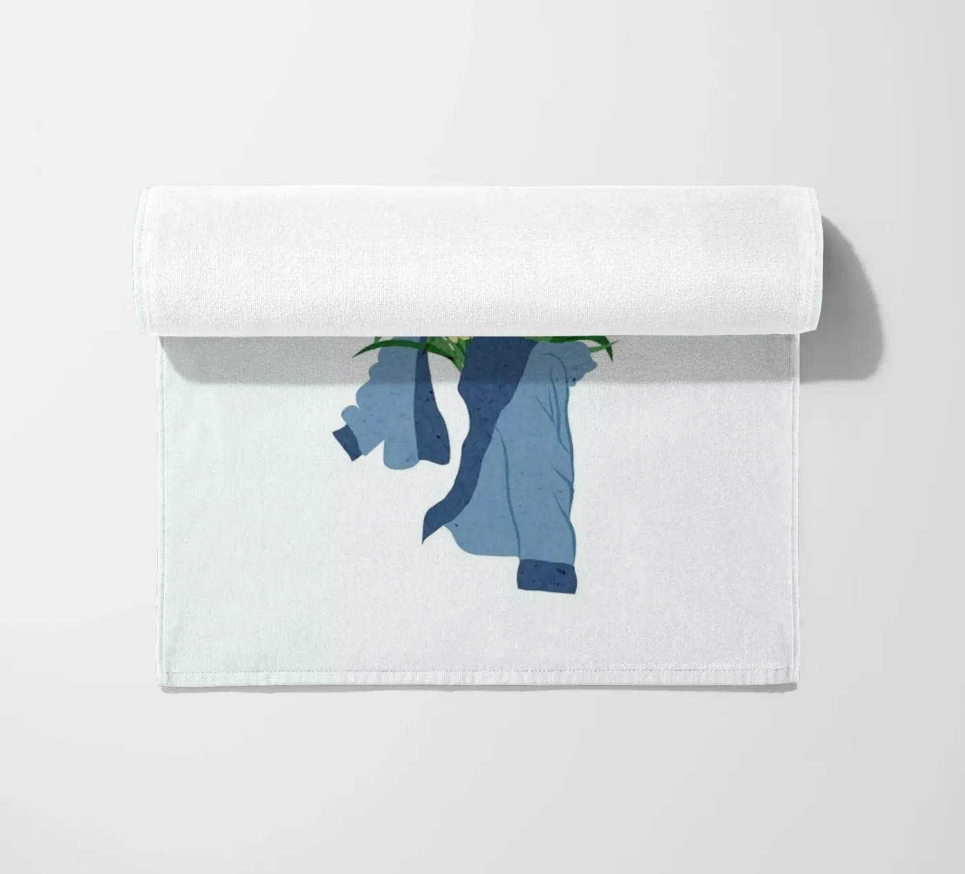 Daffodils beach towel by Duong Tu Tran