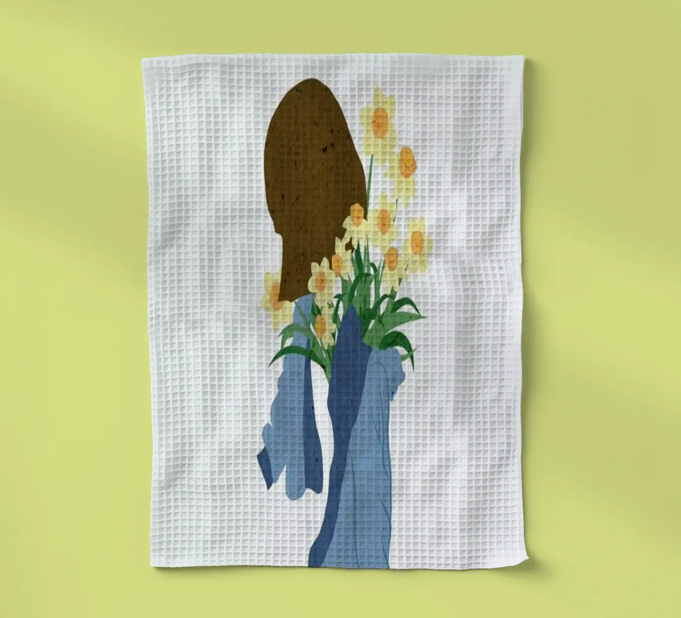 Daffodils Geschirrtuch von Duong Tu Tran