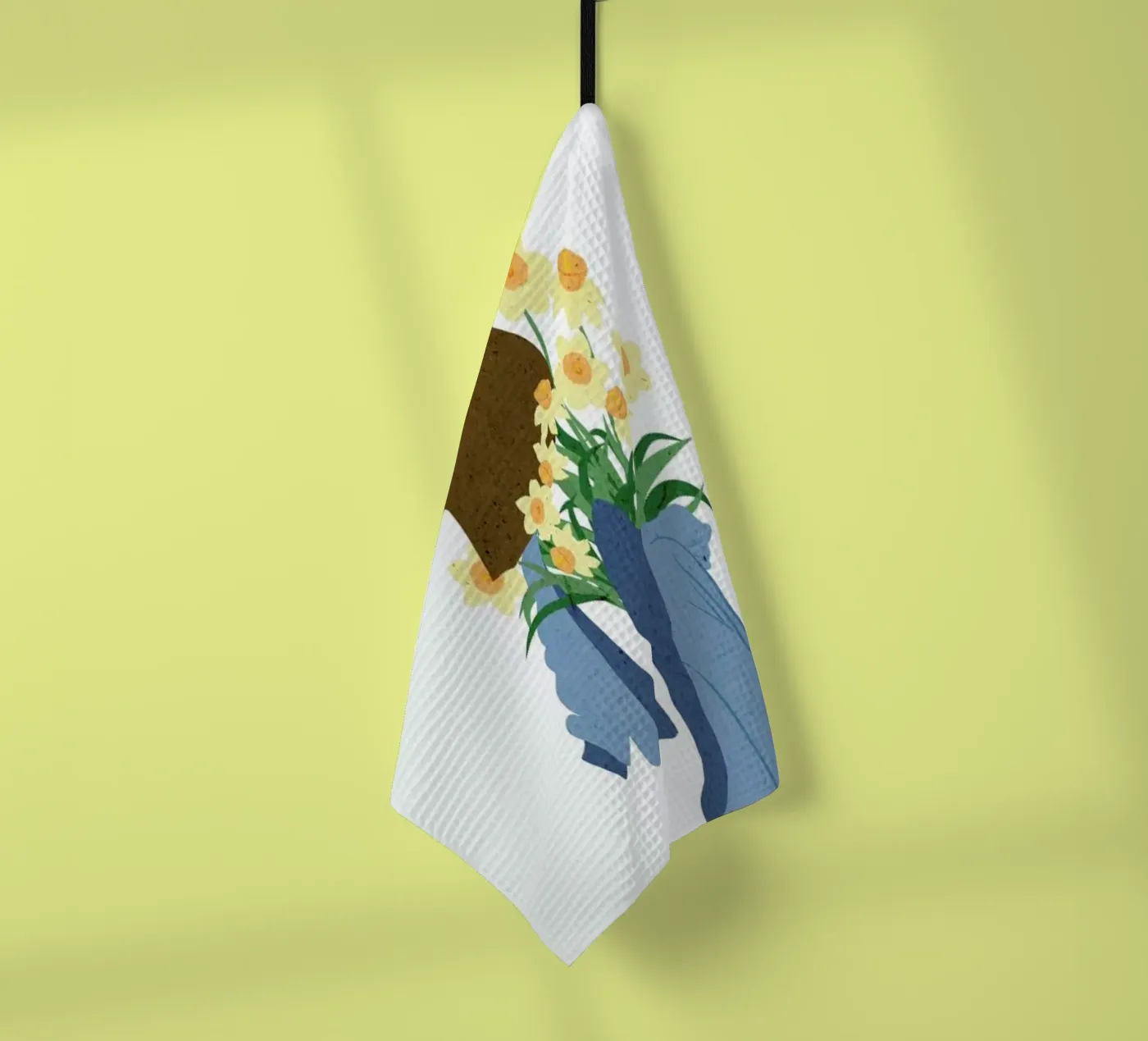 Daffodils Geschirrtuch von Duong Tu Tran