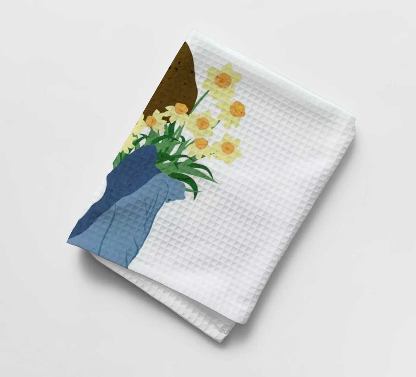 Daffodils Geschirrtuch von Duong Tu Tran