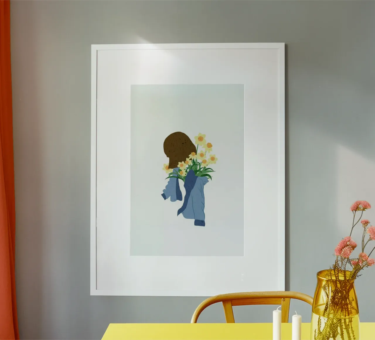 Daffodils poster van Duong Tu Tran