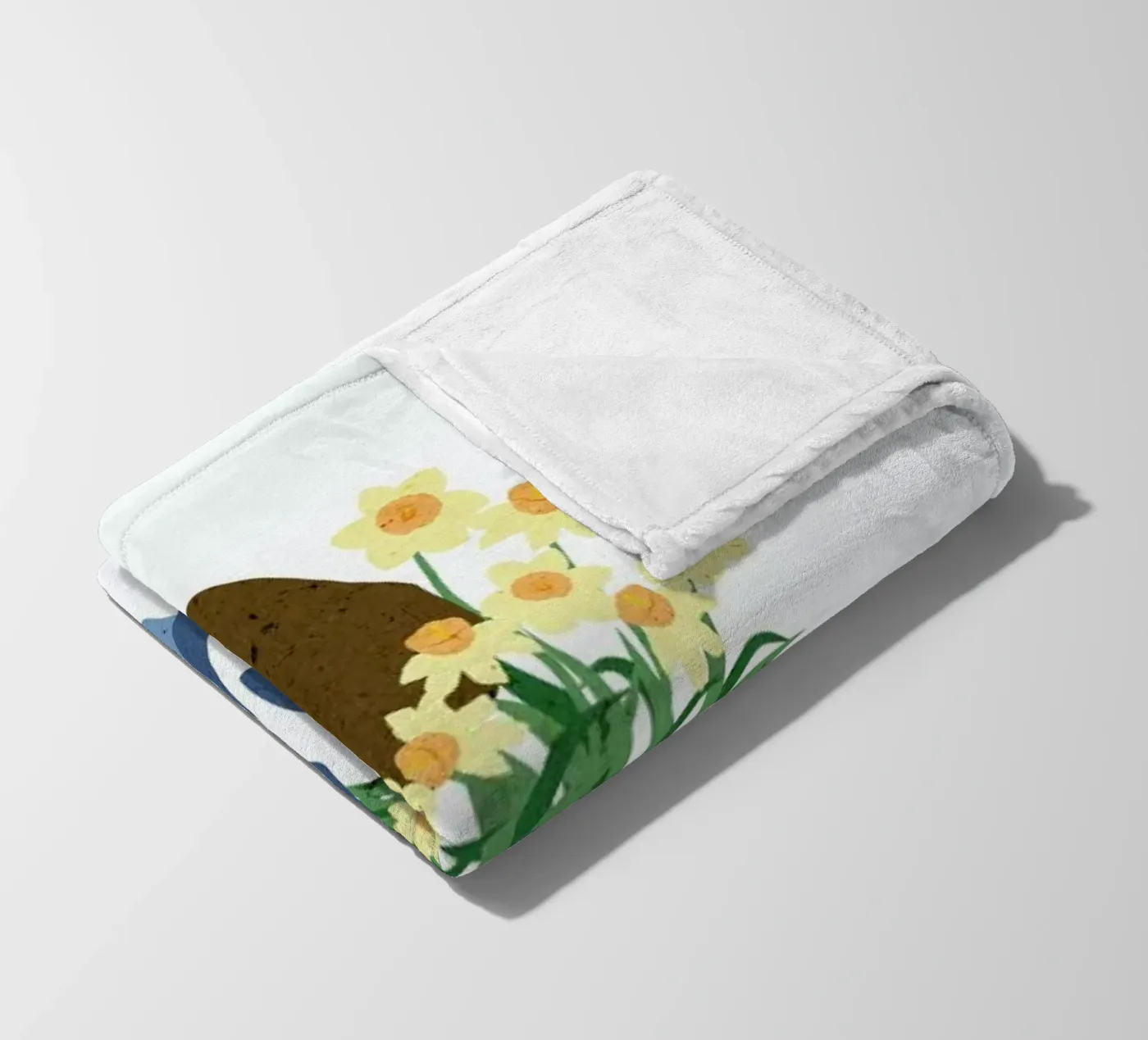 Daffodils fleecedeken van Duong Tu Tran