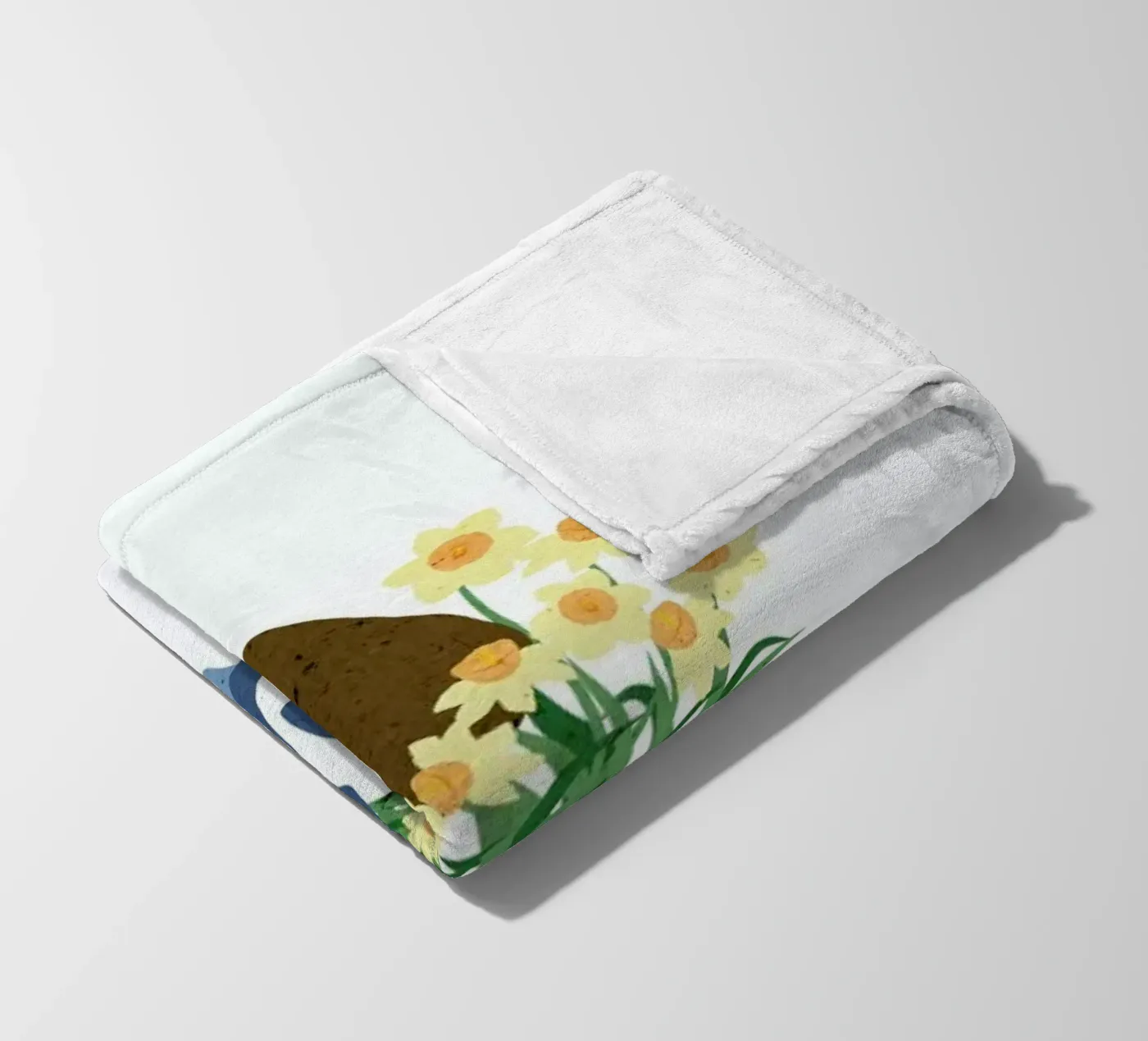 Daffodils fleecedeken van Duong Tu Tran