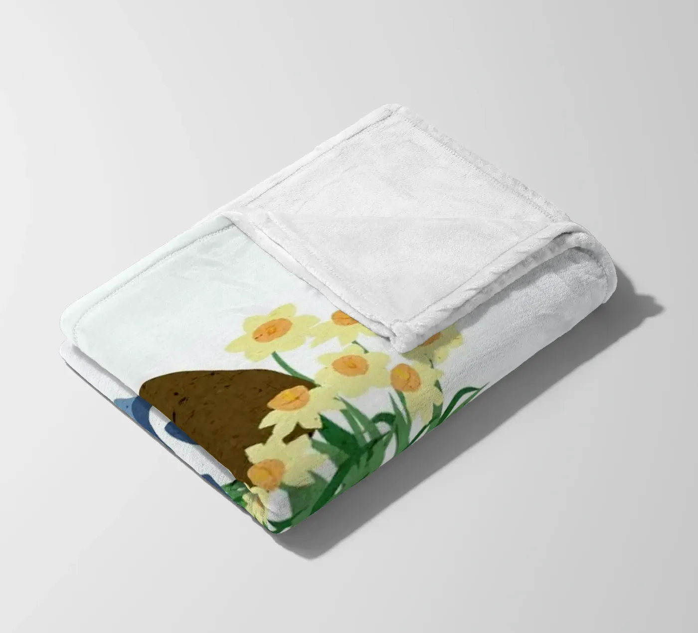 Daffodils fleecedeken van Duong Tu Tran