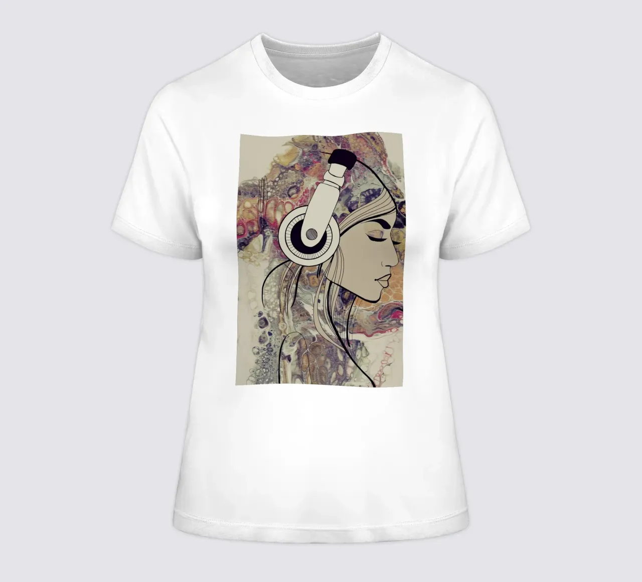 Nice Tunes Frauen T-Shirt von Sabrina Ziegenhorn