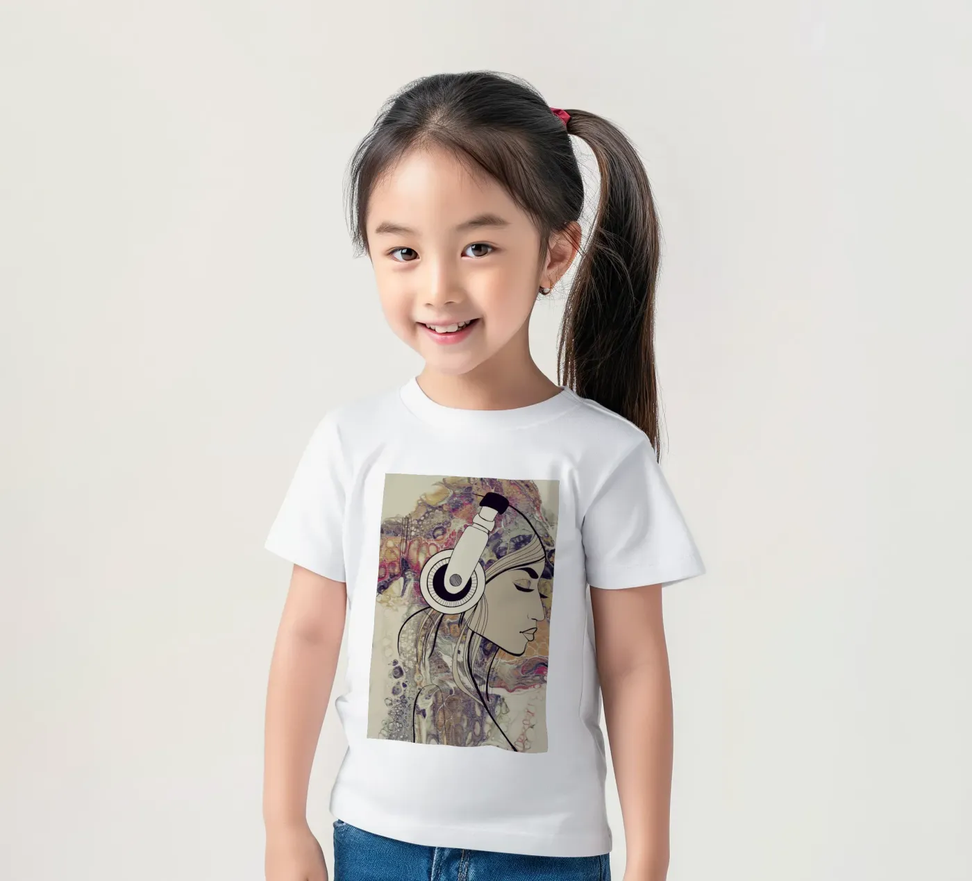 Nice Tunes t-shirt bambini da Sabrina Ziegenhorn