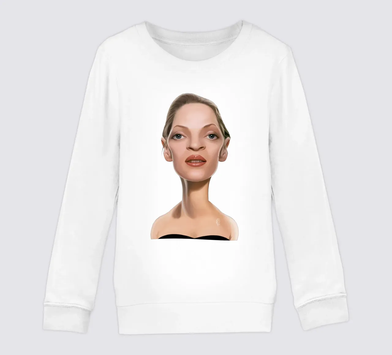 Uma Thurman felpa bambino da Rob Art | Illustration