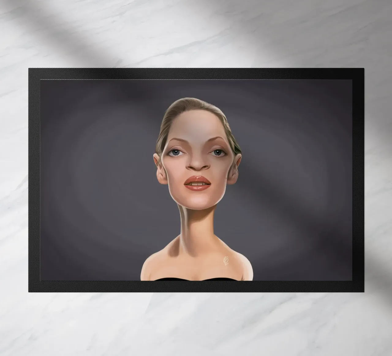 Uma Thurman zerbino da Rob Art | Illustration