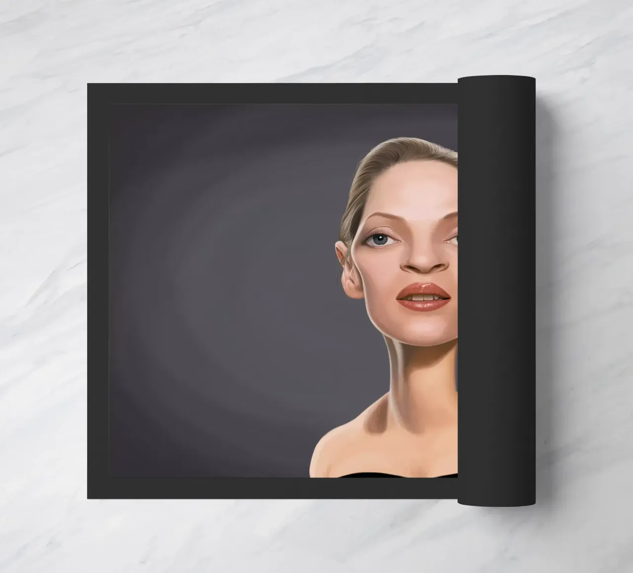 Uma Thurman zerbino da Rob Art | Illustration